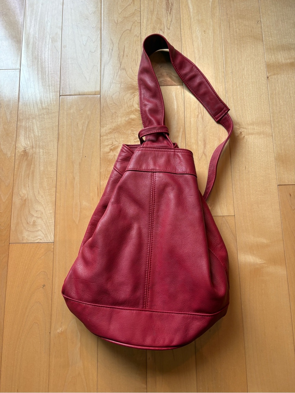 Red Leather Bag